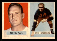 1957 Topps #51 Bill McPeak Very Good  ID: 388150