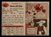 1957 Topps #61 Bobby Walston Very Good  ID: 388160