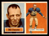 1957 Topps #69 Bill Forester Very Good  ID: 388167