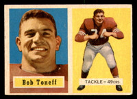 1957 Topps #148 Bob Toneff DP Excellent 