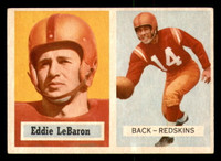 1957 Topps #1 Eddie LeBaron Excellent+  ID: 388209