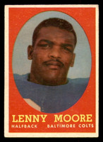 1958 Topps #10 Lenny Moore VG-EX 