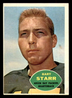 1960 Topps #51 Bart Starr Very Good  ID: 388287
