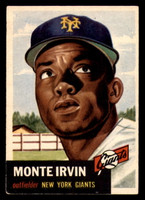 1953 Topps #62 Monte Irvin DP Excellent+  ID: 388362