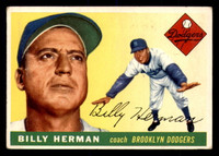 1955 Topps #19 Billy Herman CO G-VG  ID: 388439