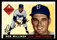 1955 Topps #111 Bob Milliken Excellent 