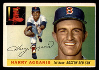 1955 Topps #152 Harry Agganis Very Good RC Rookie 