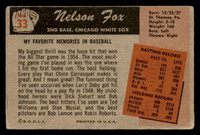 1955 Bowman #33 Nellie Fox G-VG  ID: 388585