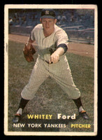 1957 Topps #25 Whitey Ford Poor  ID: 388744