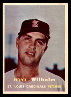 1957 Topps #203 Hoyt Wilhelm UER Excellent+  ID: 388790