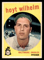 1959 Topps #349 Hoyt Wilhelm UER Excellent+  ID: 388983