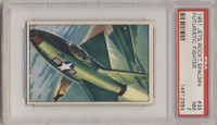 1951 Jets, Rockets, Spacemen  #35  Futuristic Fighters  PSA 7  NM  #*sku35412