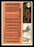 1966 Topps #200 Eddie Mathews Excellent  ID: 389739