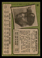 1971 Topps #50 Willie McCovey Excellent  ID: 389872