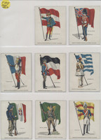 1914-16 T105 Assorted Standard Bearers Of Different Countries Thin Line Back Lot Of 8  #*sku335436