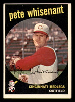 1959 Topps #14 Pete Whisenant UER Excellent  ID: 390242