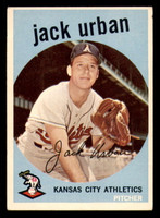 1959 Topps #18 Jack Urban Very Good  ID: 390248