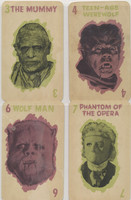 1964 Universal Pictures Monsters Old Maid Cards From Game Lot 10 Different 5 3/4 by 301/2 inches  #*sku35447