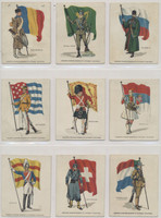 1914-16 T105 Assorted Standard Bearers Of Different Countries Thick Line Back  35/50 Will Sell Singles  #*sku35148