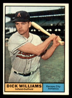 1961 Topps #8 Dick Williams Excellent+  ID: 390787