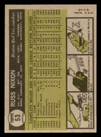 1961 Topps #53 Russ Nixon Excellent+  ID: 390830