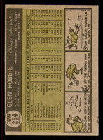 1961 Topps #264 Glen Hobbie Very Good  ID: 391036