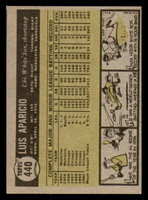 1961 Topps #440 Luis Aparicio Ex-Mint  ID: 391201