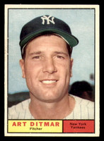 1961 Topps #510 Art Ditmar G-VG 