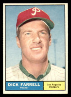 1961 Topps #522 Dick Farrell UER Excellent+  ID: 391341