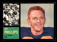 1962 Topps #81 Jim Phillips Near Mint+ 