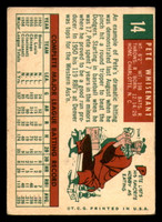 1959 Topps #14 Pete Whisenant UER Very Good  ID: 391590