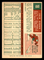1959 Topps #18 Jack Urban Excellent  ID: 391593