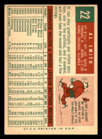 1959 Topps #22 Al Smith Excellent  ID: 391597