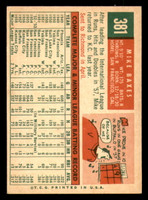 1959 Topps #381 Mike Baxes Excellent+  ID: 391940