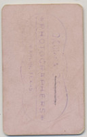 c1887 Phograph Dated July 12, 1887 Unknown Person  #*sku35551