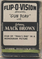 1949 Topps Flip-O-Vision R710-2 #27 Bob Hope Booklet 30 Frames  #*sku3520 Gun Play