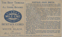 1894 H570 Clark's Thread Gallery Of American Heroes Captain John Smith  #*sku35615