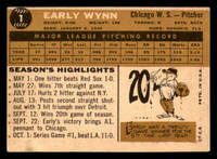 1960 Topps #1 Early Wynn VG-EX  ID: 392106