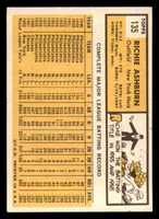 1963 Topps #135 Richie Ashburn Very Good  ID: 392298