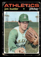 1971 Topps #45 Jim Hunter Poor  ID: 392597
