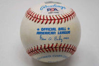 Earl Weaver "HOF 96" Baseball Signed Auto PSA/DNA Authenticated Orioles