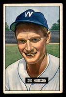 1951 Bowman #169 Sid Hudson Excellent 