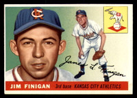 1955 Topps #14 Jim Finigan Excellent+ RC Rookie  ID: 392999