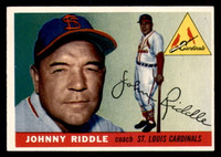 1955 Topps #98 Johnny Riddle CO Excellent+  ID: 393023