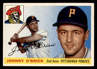 1955 Topps #135 Johnny O'Brien Excellent  ID: 393030