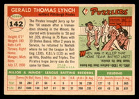 1955 Topps #142 Jerry Lynch UER Excellent+  ID: 393035