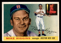 1955 Topps #150 Mike Higgins MG Excellent+  ID: 393036