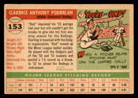 1955 Topps #153 Bud Podbielan Excellent  ID: 393037