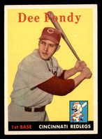 1958 Topps #157 Dee Fondy Excellent  ID: 393127