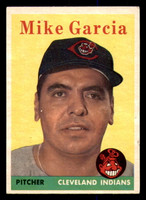 1958 Topps #196 Mike Garcia Excellent 